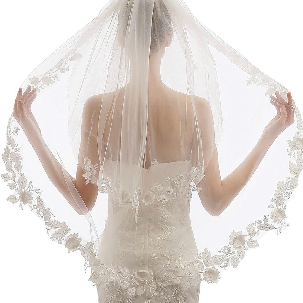 Two Tier Wedding Veil